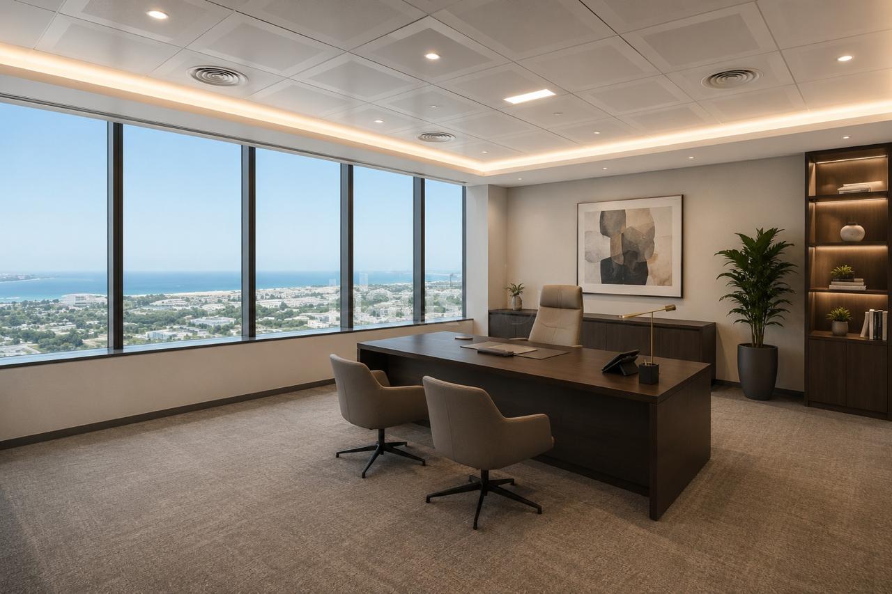 Premium executive office suite at ArabianSea Business Center Dubai