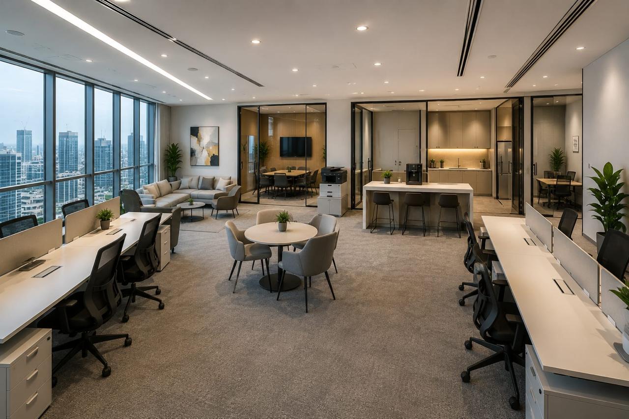 Executive office interior